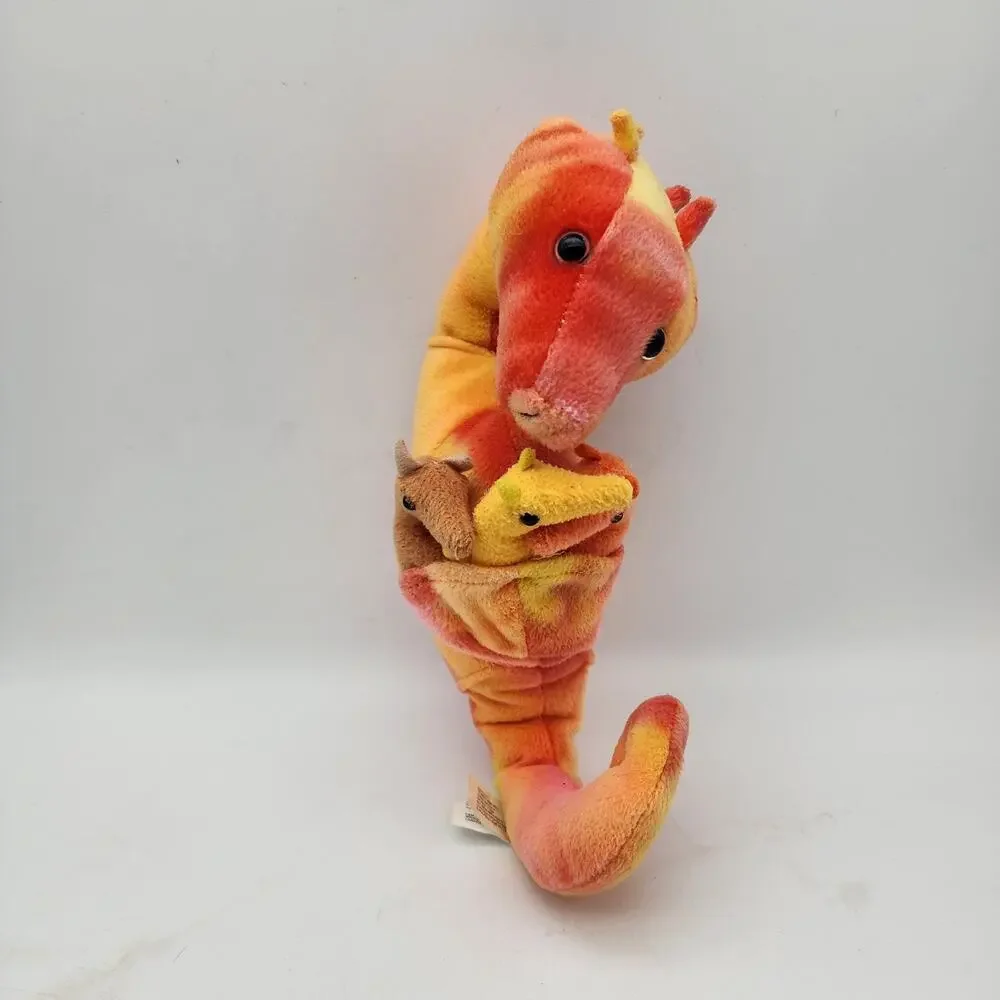 K&M Toys Seahorse with Babies Plush Stuffed Animal 12